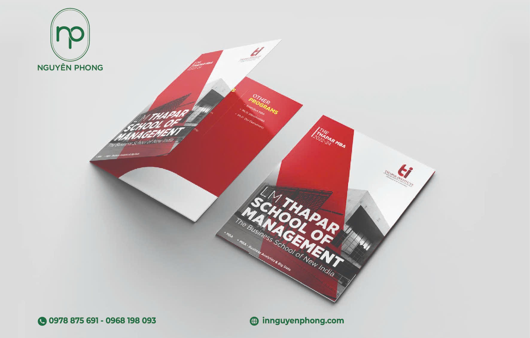 Mẫu thiết kế folder chuyên nghiệp 